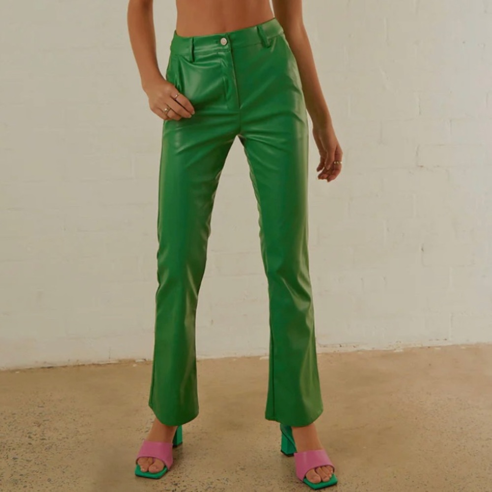 Peppermayo / L.A. Street Style Jade Green Pants Size 2